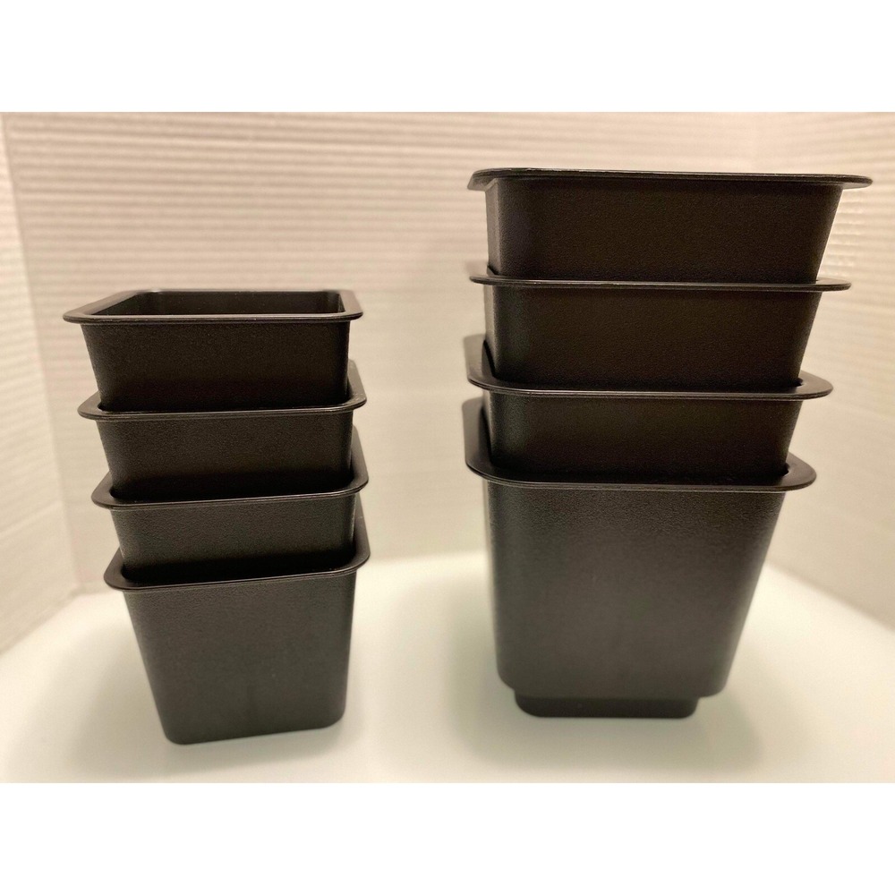 Set of 8 Furniture Legs - Non-Slip Plastic‎ Sofa  and Cabinet Accessories...